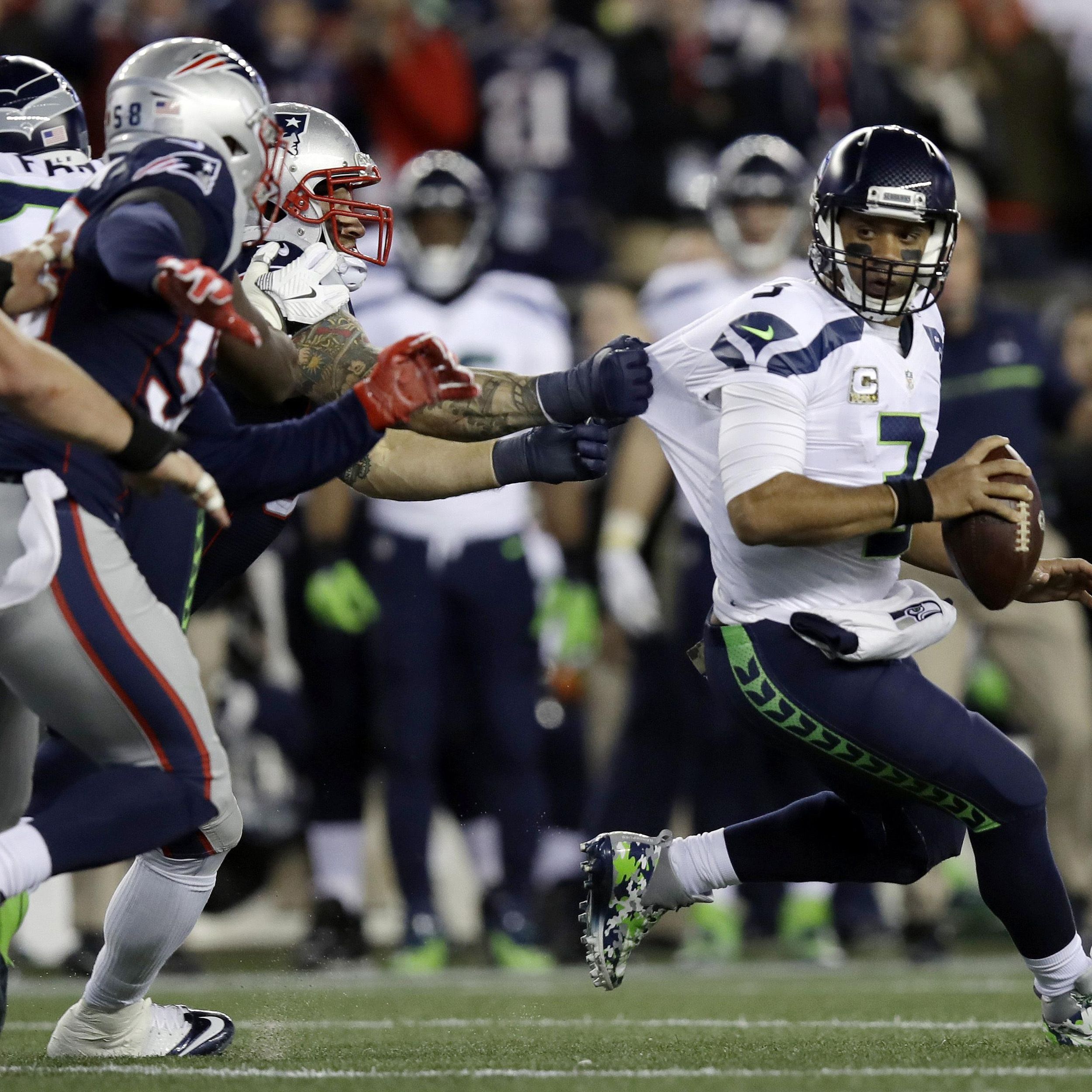 Seattle Seahawks hold off New England Patriots with last-minute goal-line  stand