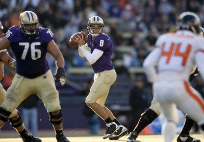 Freshman QB Ronnie Fouch is focused on changing UW’s fortunes.  (FILE Associated Press / The Spokesman-Review)