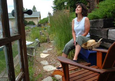 
Karen Druffel created a seaside garden in the backyard of her South Hill home Page 6.
 (The Spokesman-Review)