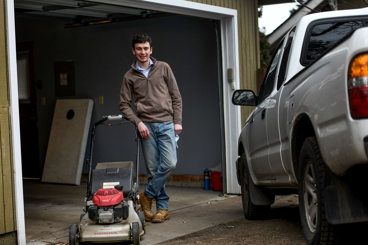 Thomas Detillion graduated from Gonzaga last spring and started the nonprofit gigs4good. He hires himself out as a handyman or for computer and internet help. Instead of collecting fees, he asks his clients to donate it to a nonprofit of their choosing.  (Kathy Plonka/The Spokesman-Review)