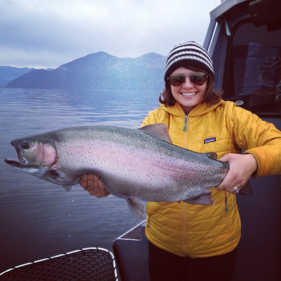 Rainbow trout at Lake Pend Oreille are fattening up on the growing number of kokanee in the lake. (Lake Pend Oreille Idaho Club)