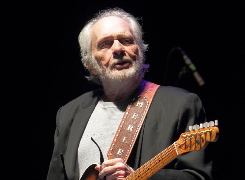 In this May 3, 2014, file photo, Merle Haggard performs in concert at Harrah’s Resort in Atlantic City, N.J. Haggard has died after a series of recent health struggles. The legendary singer passed away earlier today, which was also his 79th birthday. (Photo by Owen Sweeney/Invision/AP, File)