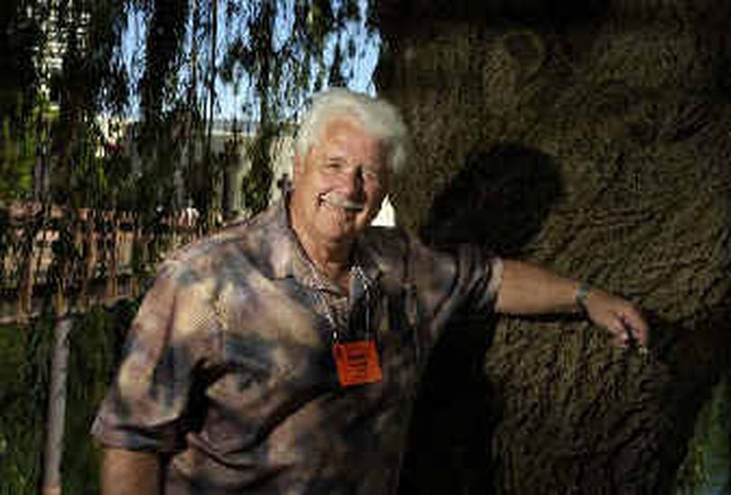 
Chuck Buck, the chairman of Buck Knives, was pictured in 2004 when the company announced it would be relocating its business to Post Falls in 2005.
 (The Spokesman-Review)