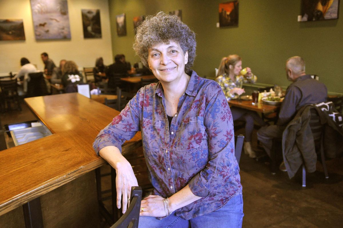 Jane Edwards, owner of Picabu, poses in the dining room of her bistro. It closed Dec. 15 after 13 and a half years on Spokane’s South Hill. (Adriana Janovich / The Spokesman-Review)