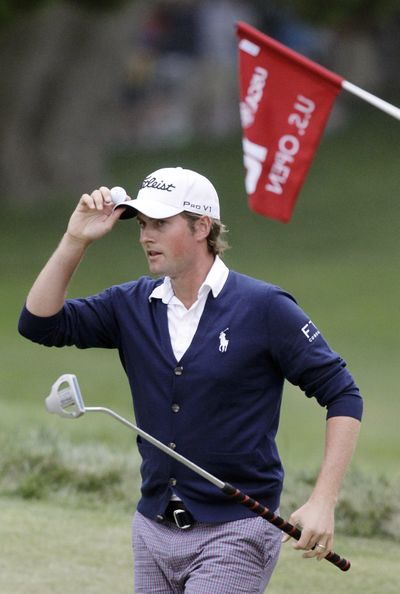 Webb Simpson is poised to make 2012 Ryder Cup team. (Associated Press)