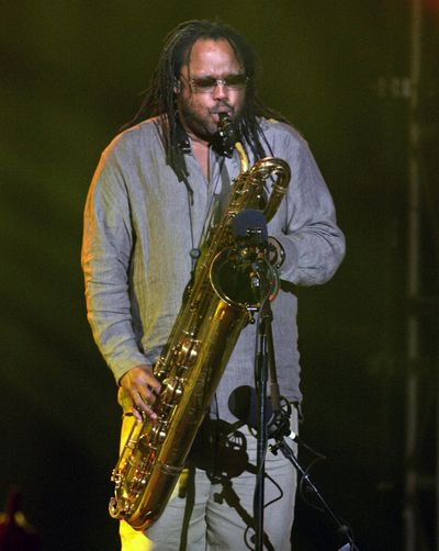 LeRoi Moore, of the Dave Matthews Band, performs  at New York’s Roseland Ballroom in May 2005. (Associated Press / The Spokesman-Review)