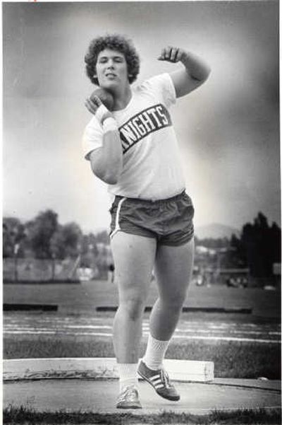 
The Spokesman-Review Then: Mike Shill won three state shot put titles before graduating from East Valley in 1980.
 (File / The Spokesman-Review)