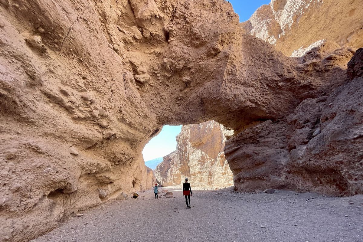 The Natural Bridge hike delivers gorgeous views in the southern portion of Death Valley. (Leslie Kelly)