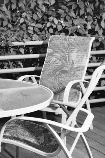 
Replacing old patio furniture is one easy way for home sellers to make their home more attractive.
 (Metro Services / The Spokesman-Review)