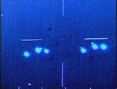 
This image made from video shows unidentified flying objects in the skies over southern Campeche state filmed by Mexican Air Force pilots on March 5. This image made from video shows unidentified flying objects in the skies over southern Campeche state filmed by Mexican Air Force pilots on March 5. 
 (Associated PressAssociated Press / The Spokesman-Review)