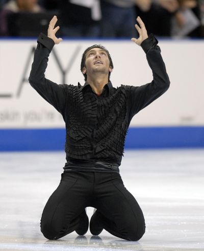 Lysacek’s gold medal-clinching free skate in Spokane in 2007 helped propel him to the pinnacle of the sport.   (File)