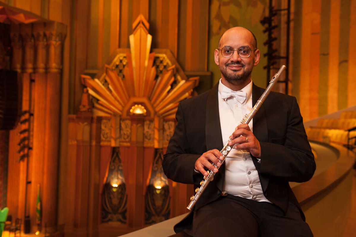 Bruce Bodden picked up the flute in fourth grade, went on to earn his bachelor’s degree in music and, since 1990, was the Spokane Symphony’s principal flute player. He died March 24. This weekend’s concerts are dedicated to his memory.  (Hamilton Studios)