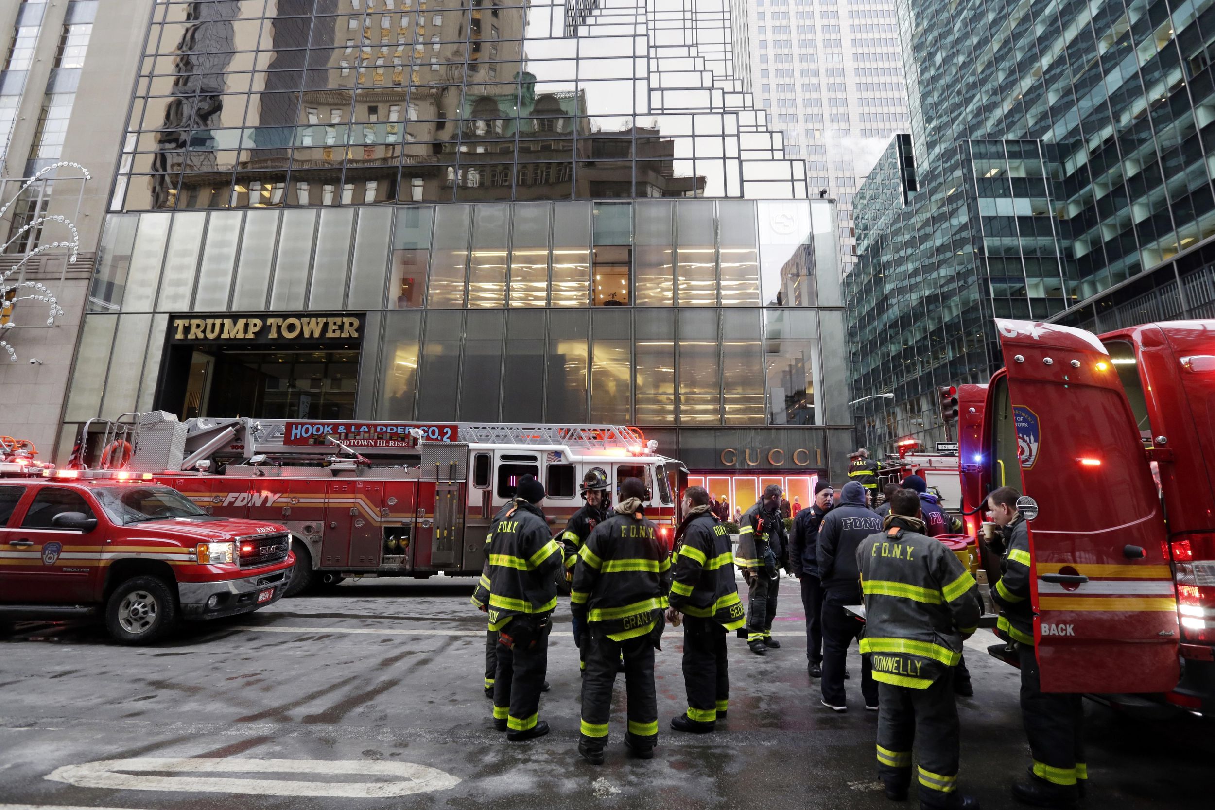 Three Injured In NY Trump Tower Heating System Fire | The Spokesman-Review