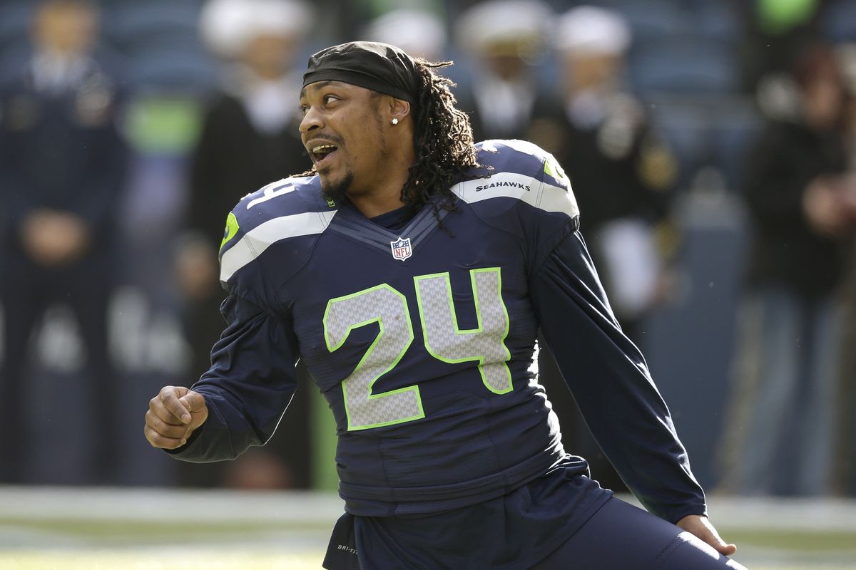 Seattle Seahawks running back Marshawn Lynch opened up to ESPN’s Jeffrey Chadiha for a recent segment on the program E:60. (Associated Press)