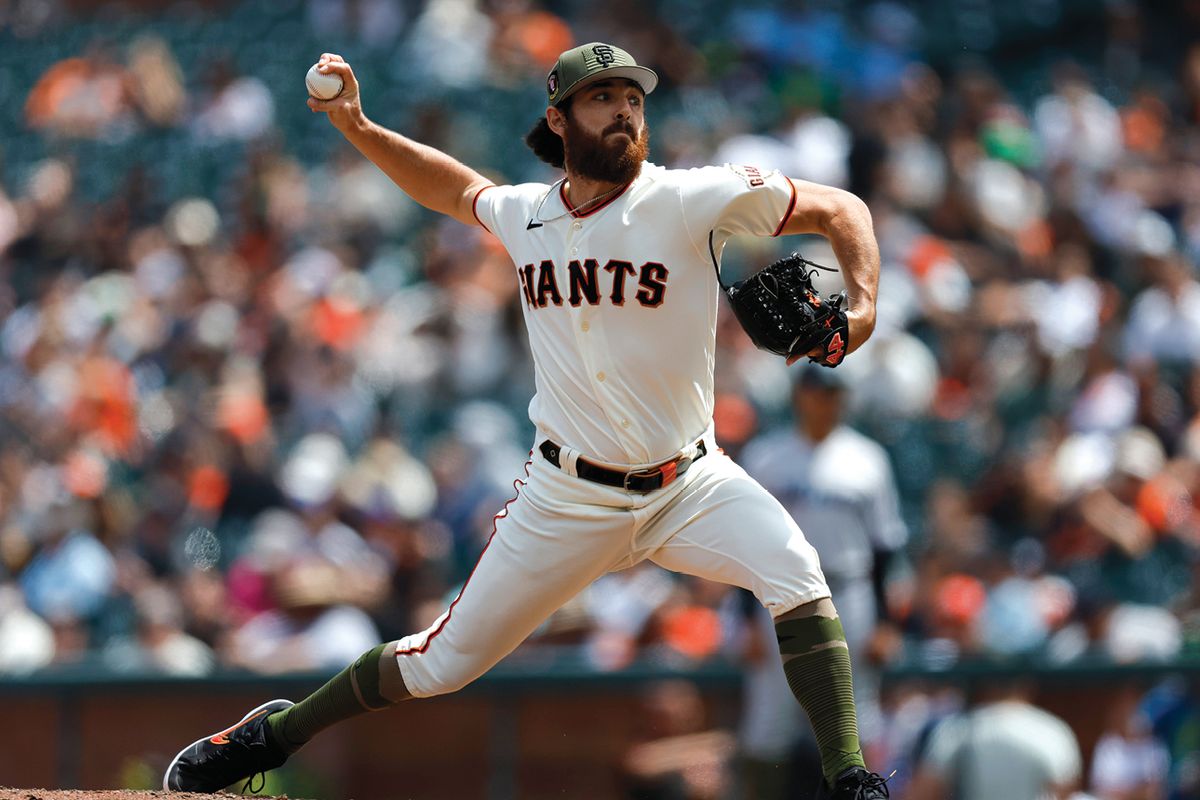 Former Washington State pitcher Ryan Walker, pictured in 2023, has been solid out of the bullpen for the San Francisco Giants, with a 2.70 ERA and 45 strikeouts this season.  (Tribune News Service)
