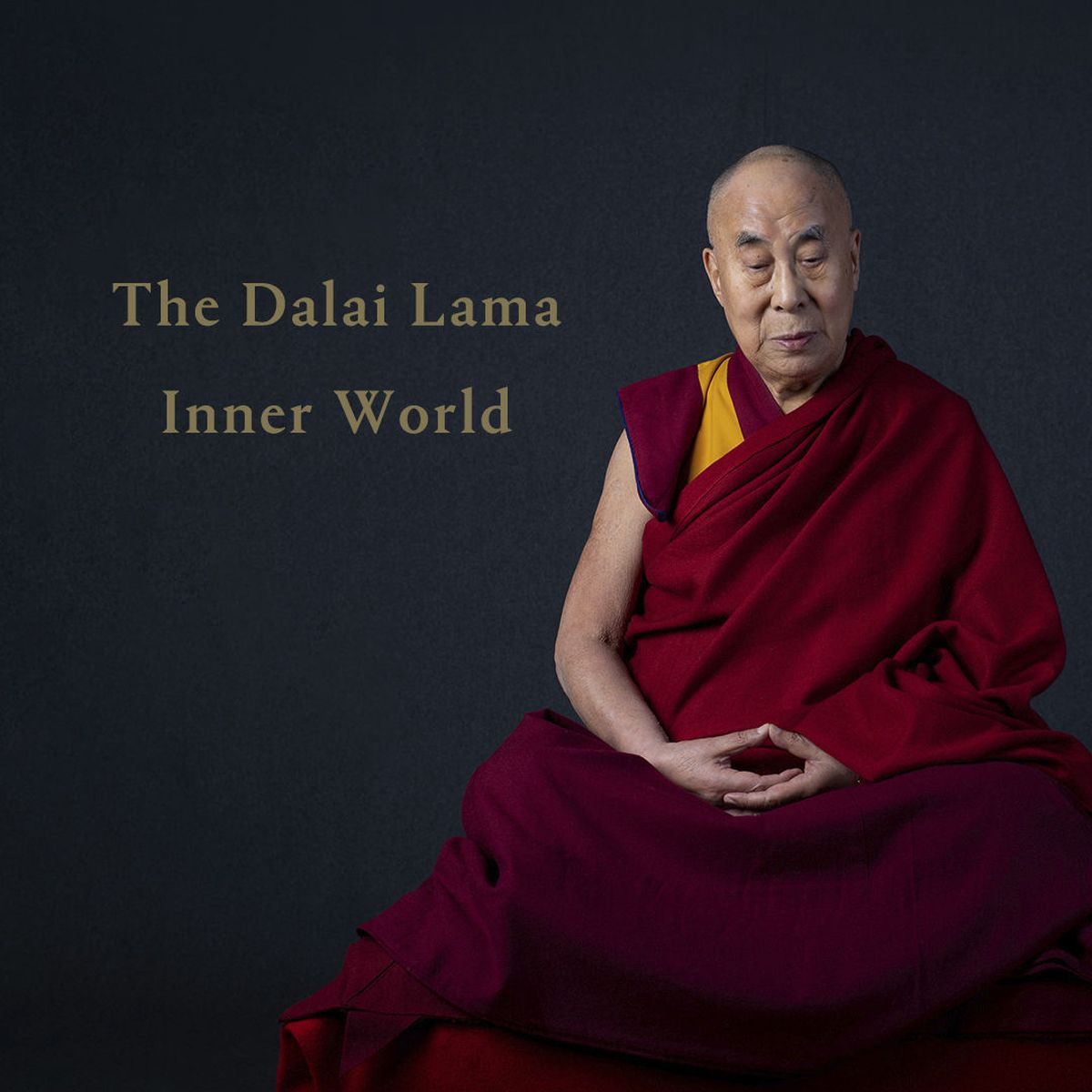 This cover image released by Hitco Entertainment and Khandro Music shows "Inner World," the first album by The Dalai Lama. The release features teachings and mantras by the Tibetan spiritual leader set to music.  (HONS)