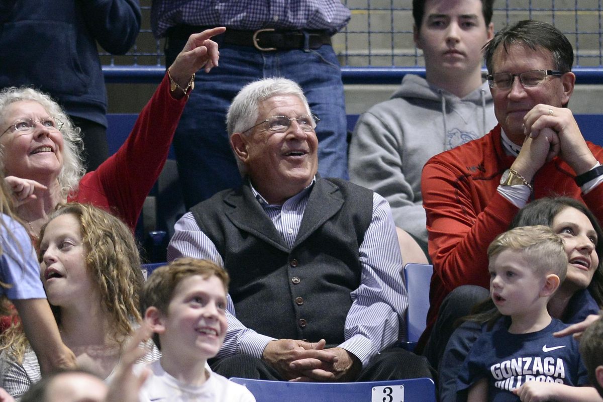 Former Gonzaga basketball coach Adrian Buoncristiani watched the Zags take down San Francisco last Saturday at the McCarthey Athletic Center. (Dan Pelle / The Spokesman-Review)