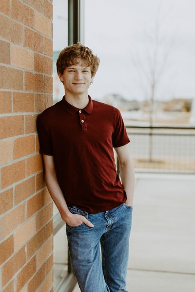 Cooper Wharton is graduating with the STEM Academy at Spokane Valley Tech class of 2021.  (Courtesy)