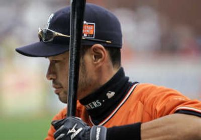 
A five-year contract extension could be worth $100 million for Ichiro.Associated Press
 (Associated Press / The Spokesman-Review)