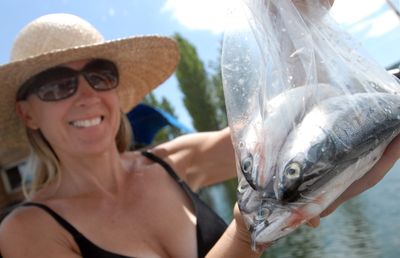 There may not be as many large kokanee as before, but you can still bag them in Lake Coeur d’Alene.  (Jesse Tinsley / The Spokesman-Review)