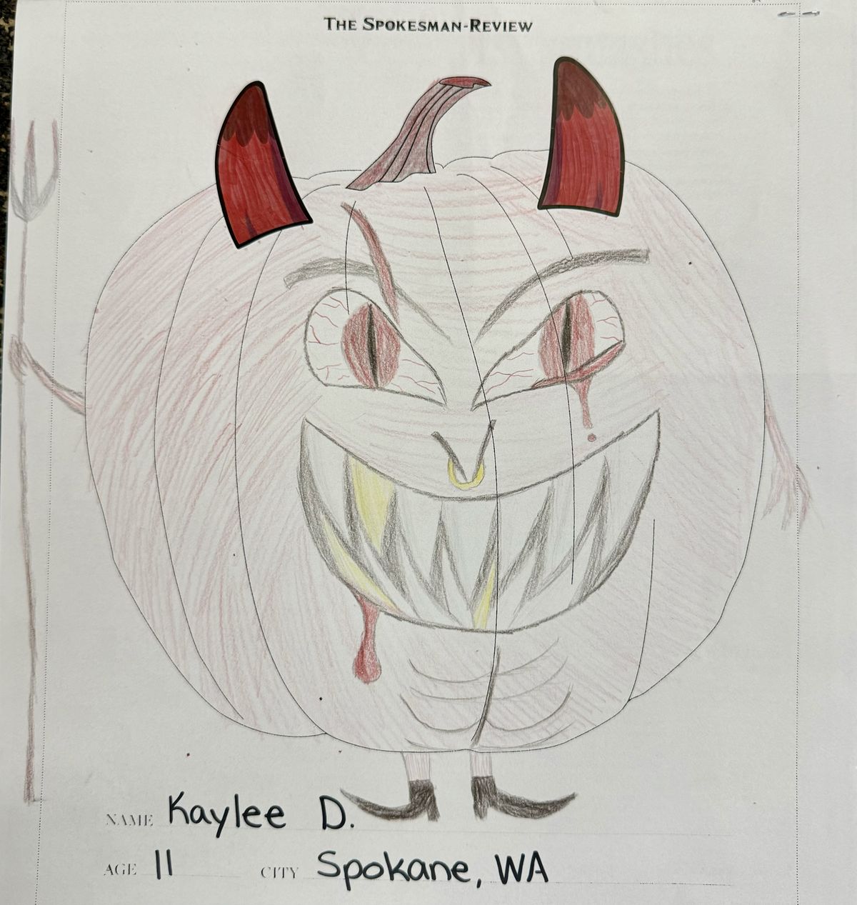 Kaylee Dorrell, 11, Spokane 