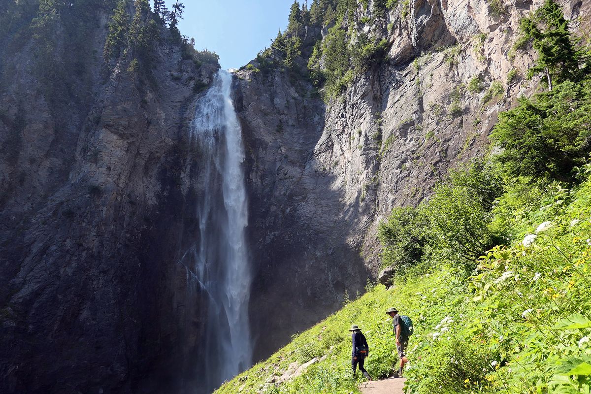 Comet Falls is one of the less busy hikes in the Paradise area of Mount Rainier National Park.

 (John Nelson)