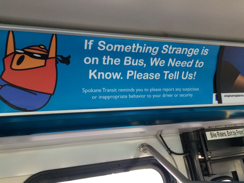 Seen on the bus.