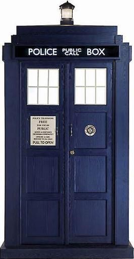 doctor blue box tardis