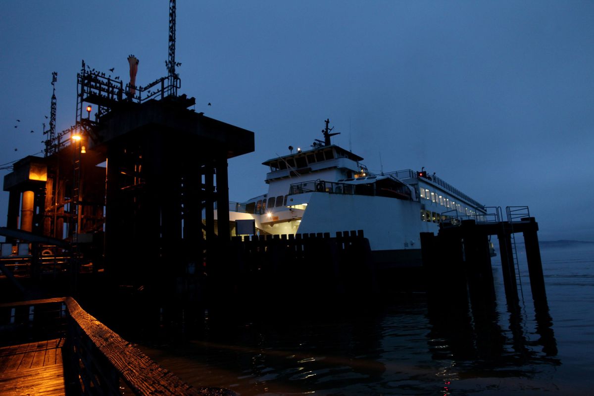 The crossing time to Whidbey Island is about 20 minutes. But it’s a good idea to catch an early Mukilteo-Clinton ferry to avoid a long wait. (Erika Schultz / The Spokesman-Review)