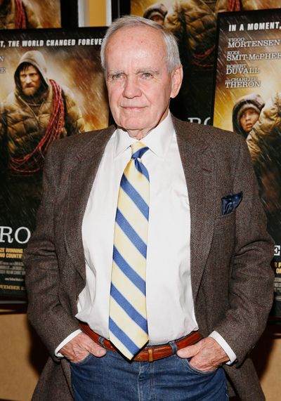 Writer Cormac McCarthy, photographed at the 2009 premiere of “The Road,” died Tuesday, leaving a rich and compicated literary legacy.  (Mark Von Holden/Dimension Film)