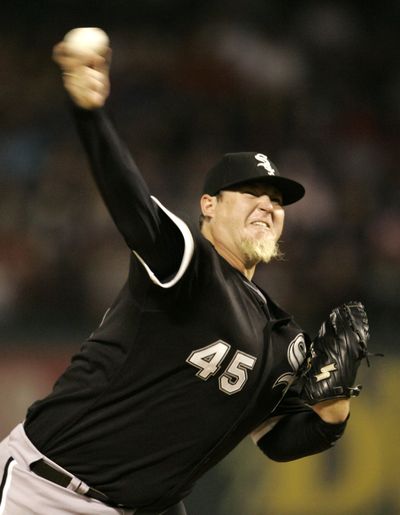 MLB will look into Bobby Jenks “purpose pitch.”  (Associated Press / The Spokesman-Review)