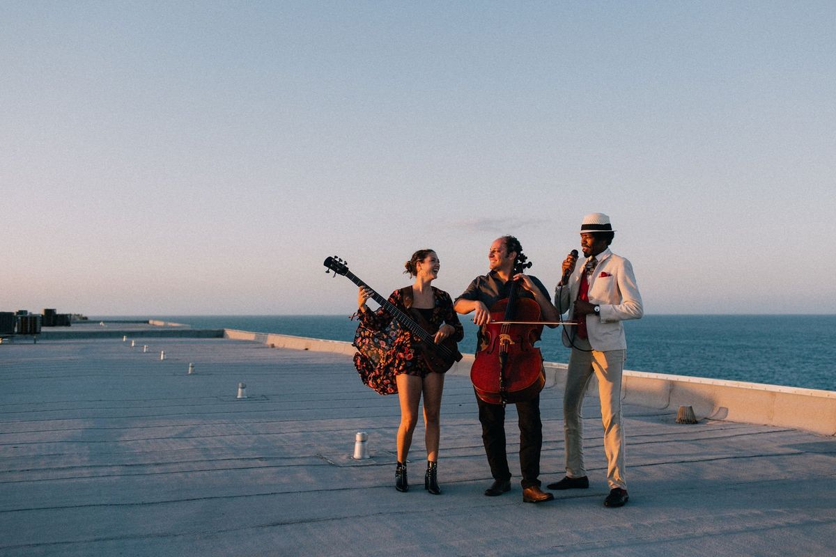 Global fusion three-piece Biriba Union combine their award winning talents for a unique performance. (Emily Walker Photography)