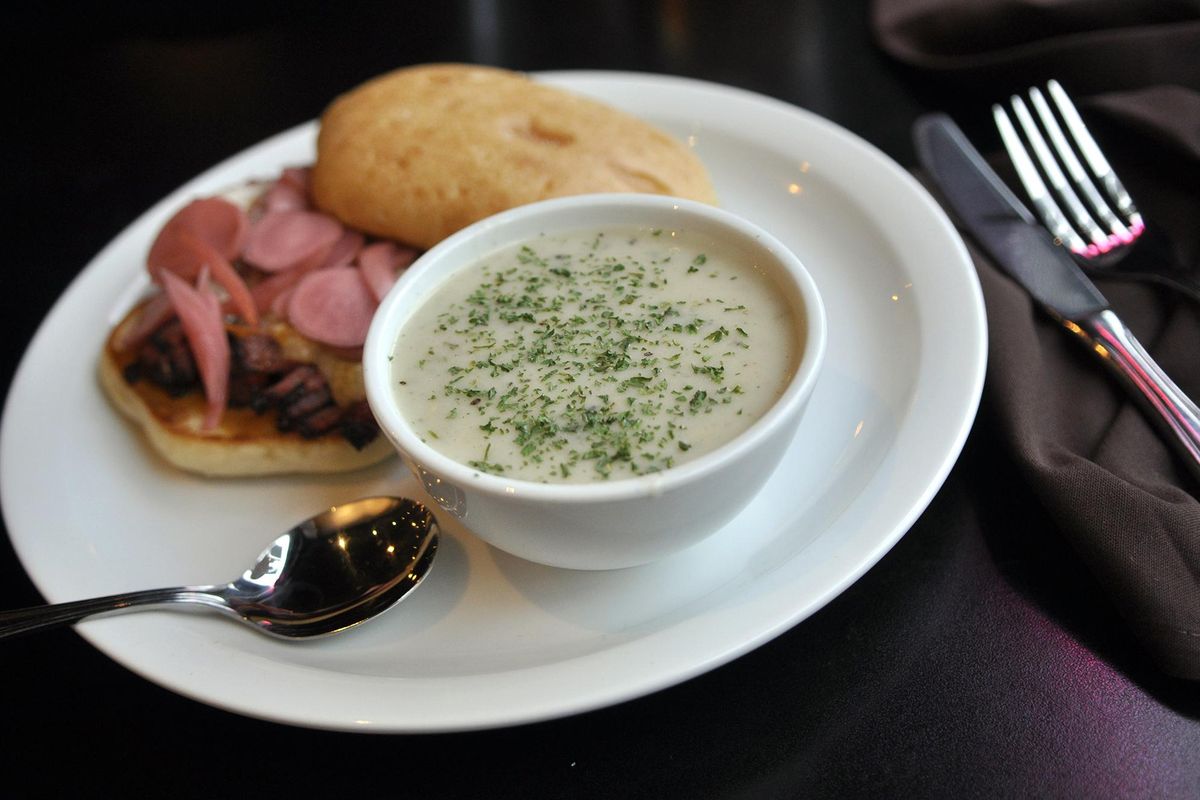 Clam chowder is the soup staple at Wiley