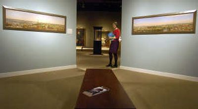 
Marsha Rooney is the brains behind the exhibits at the Northwest Museum of Arts and Culture. She is shown in one of the gallery spaces. 
 (CHRISTOPHER ANDERSON / The Spokesman-Review)