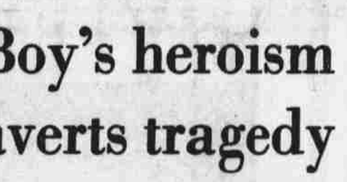 This day in history: Teenage boy uses firefighting lessons to save siblings from South Hill blaze