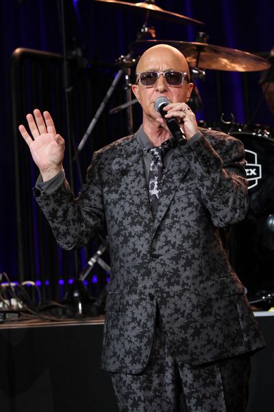 Paul Shaffer, shown at the 2013 Right To Rock Benefit, expected to have more free time after his gig on the “Late Show” ended. Instead he and The World’s Dangerous Band are touring with a new album. (Greg Allen / File/Associated Press)