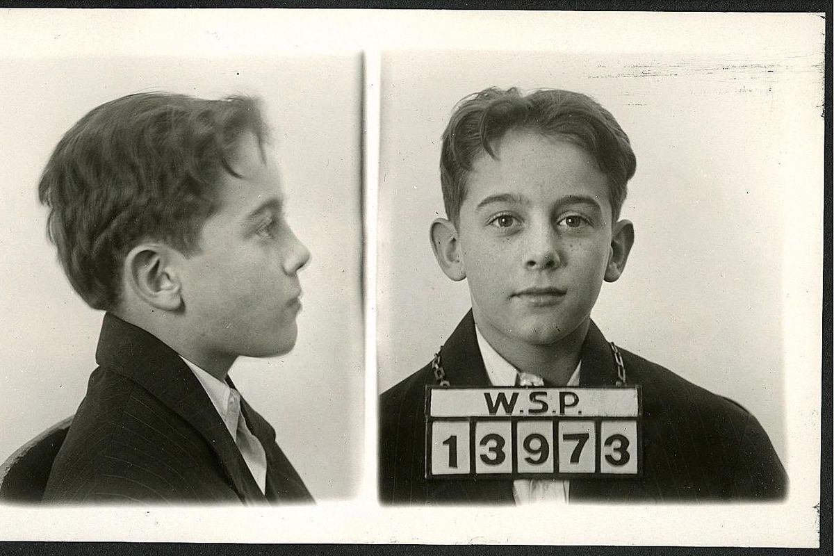 Herbert Niccolls’ mugshot at Walla Walla State Penitentiary.