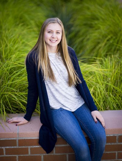 Whitworth freshman Katrina Bosma, who has lupus, an autoimmune disease, recently won a $500 scholarship from the LupusChick nonprofit. The essay she wrote dealt with the challenges of being visibly disfigured and going into college. (Colin Mulvany / The Spokesman-Review)