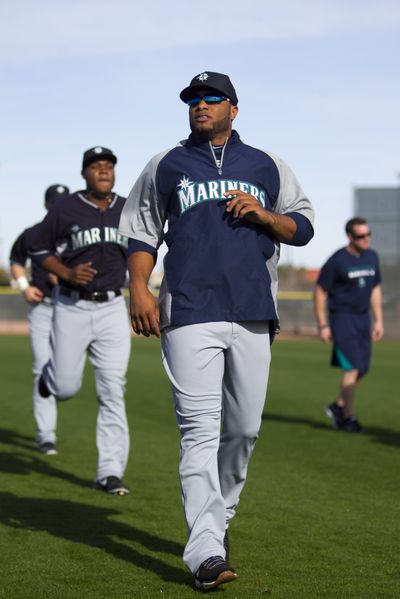 Seattle’s Robinson Cano is cognizant of being good example for young M’s. (Associated Press)