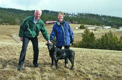 
Les Stone was nominated to be this week's Valley Voice Good Neighbor by Wende Barker, who lives nearby. They got to know each other through Tugger, Barker's black Lab, who would wander over to Stone's shop and hang out with him, often accompanying him to the mailbox down their mutual driveway. 
 (J. BART RAYNIAK / The Spokesman-Review)