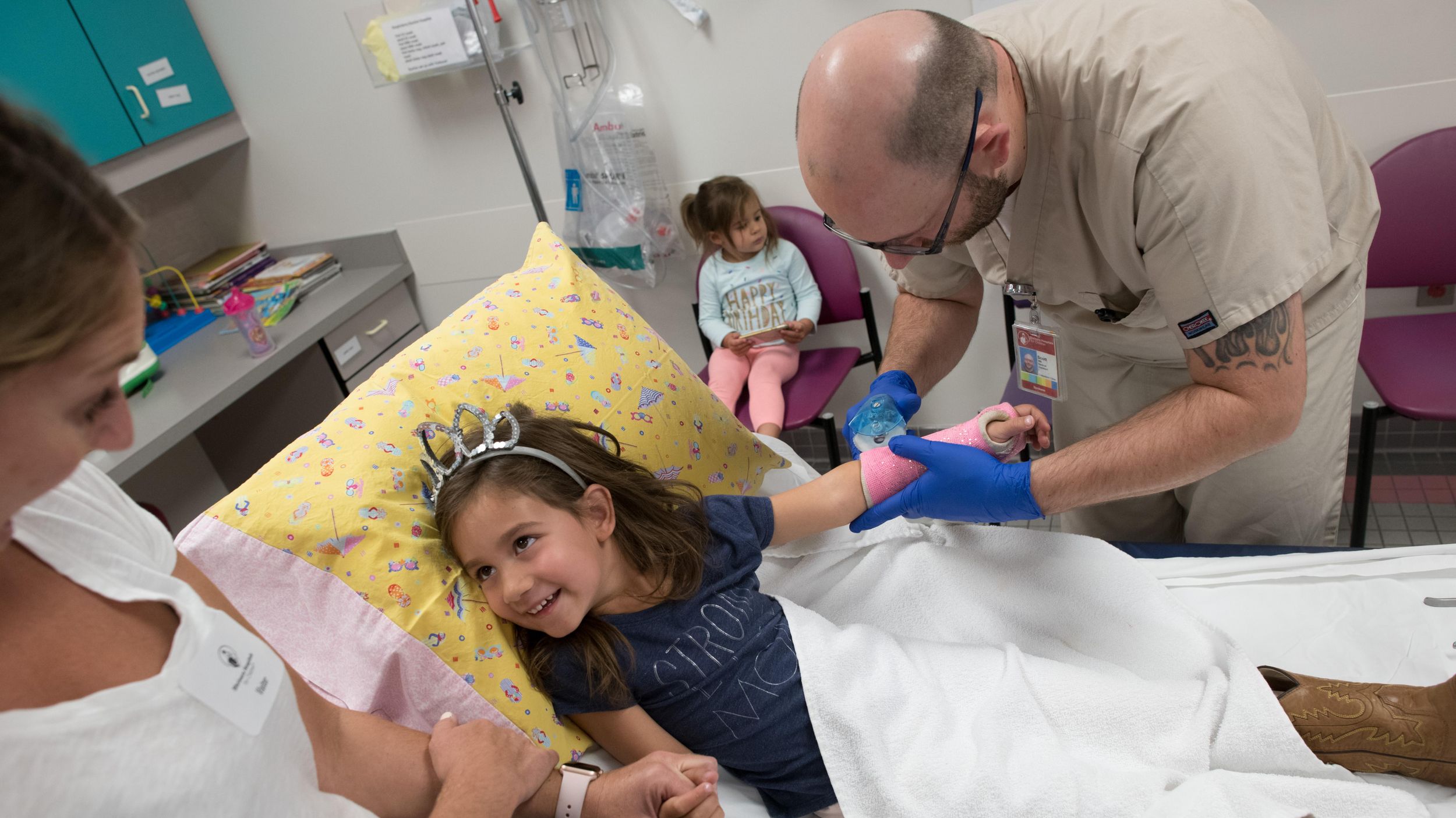 Shriner's Urgent Pediatric Fracture Clinic Aug. 29, 2018 The