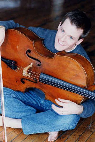 
German cellist Alban Gerhardt performs with the Spokane Symphony on Friday.
 (Photo courtesy of Spokane Symphony / The Spokesman-Review)