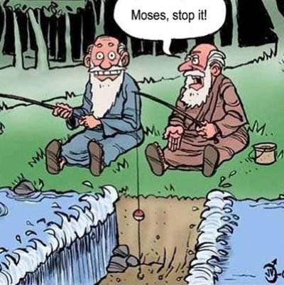 Another angler finds religion.