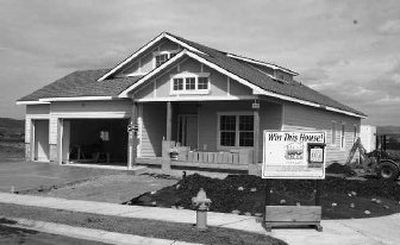 
The grand prize is currently under construction in the Montrose subdivision.
 (Courtesy of North Idaho College Foundation / The Spokesman-Review)