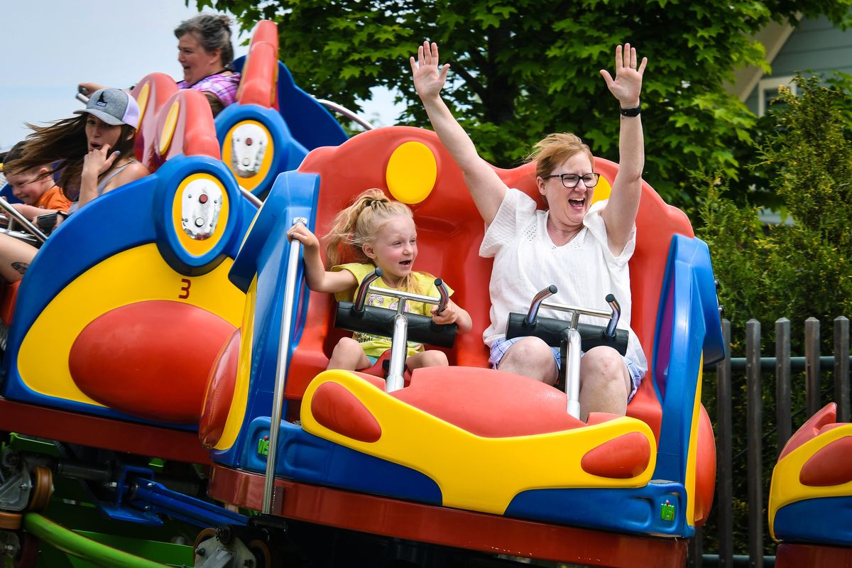 With reduced capacity and few guests in masks, Silverwood opens ahead of  almost all other theme parks