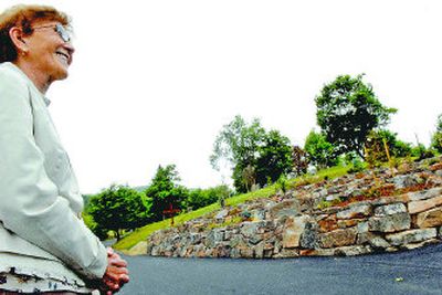 
Millie Savage, 83, of Kellogg, spearheaded the renovation of Greenwood Cemetery in Kellogg in memory of her husband, Henry 