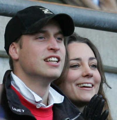 Associated Press Prince William and Kate Middleton
(Associated Press / The Spokesman-Review)