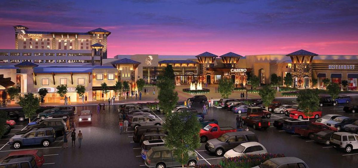 The Interior Department has approved Spokane Tribe casino on the West Plains. Here is a rendering of the proposed casino. (Friedmutter Group / Courtesy)