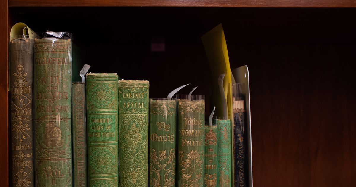 Old books can be loaded with poison. Some collectors love the thrill ...