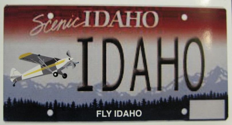 Newest idea for specialty plate: 'Fly Idaho